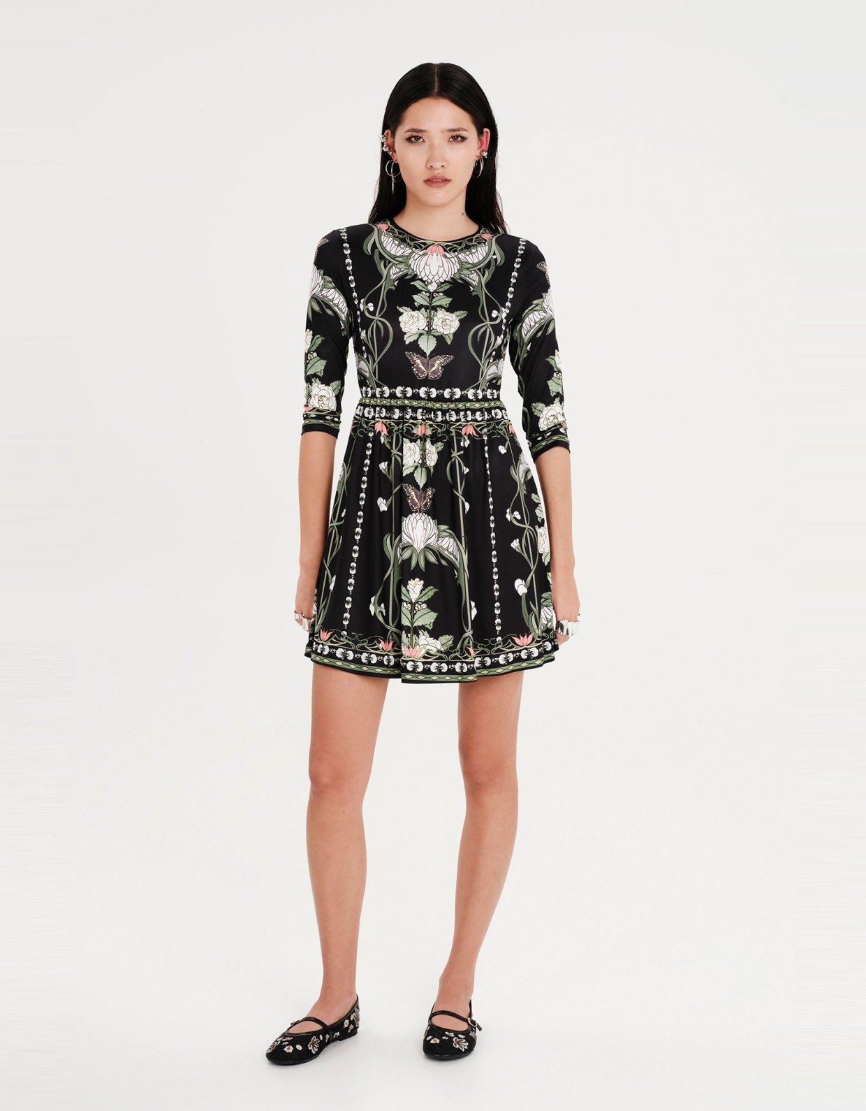 Peace and Chaos Wildflowers short dress