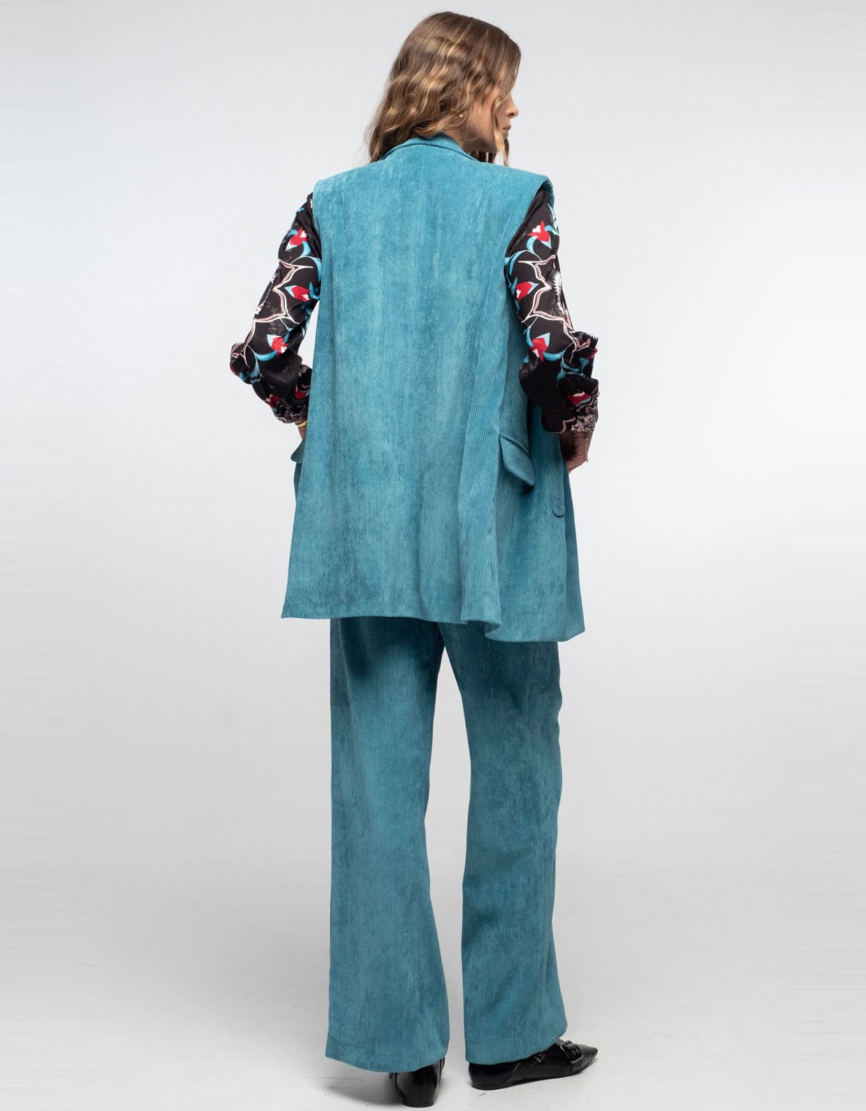 Peace and Chaos Willow pants teal