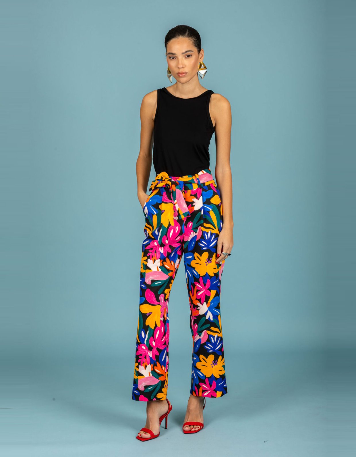 Chaton Yolanda top jet black