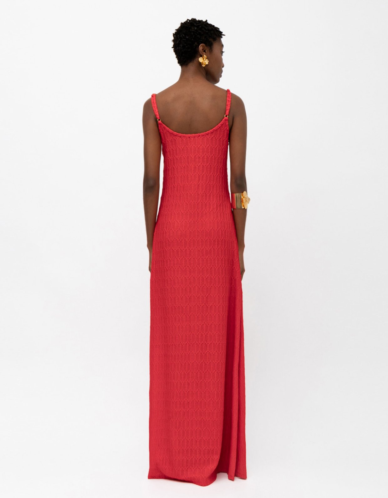 Mallory the label Zanzi dress red