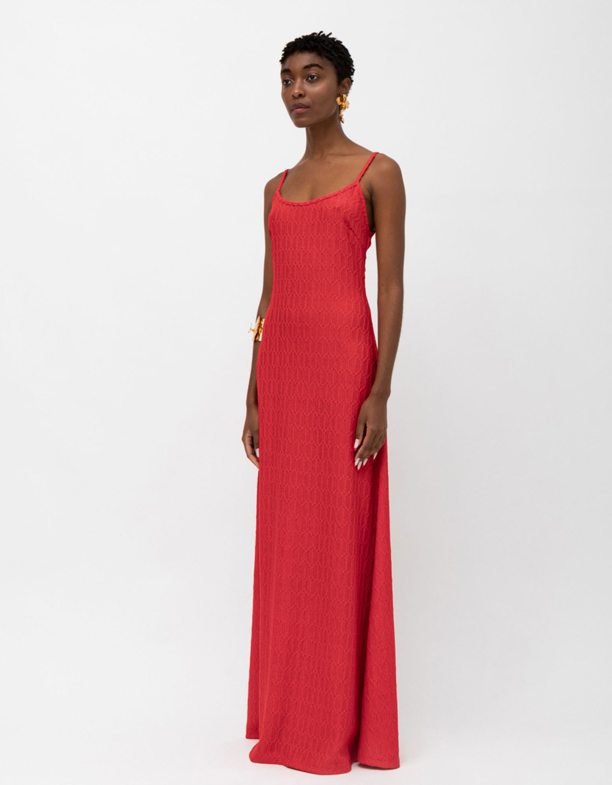 Mallory the label Zanzi dress red