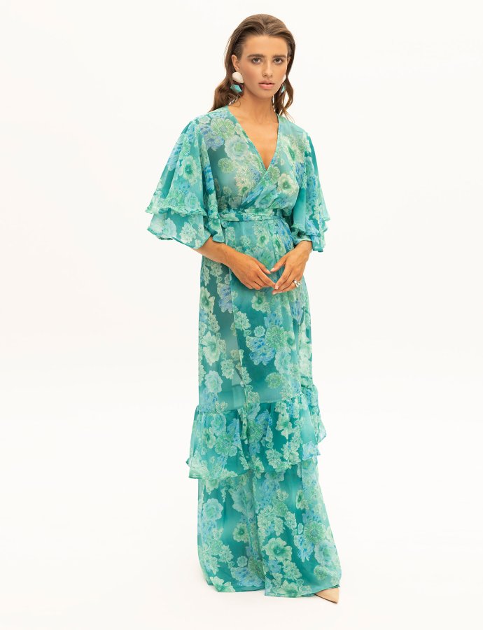 Emerald theros kimono dress