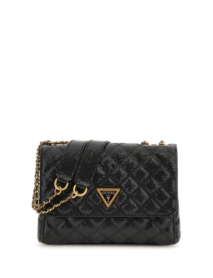 Giully quilted crossbody bag black