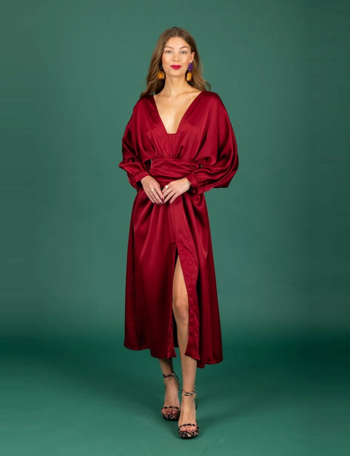 Diane dress chili