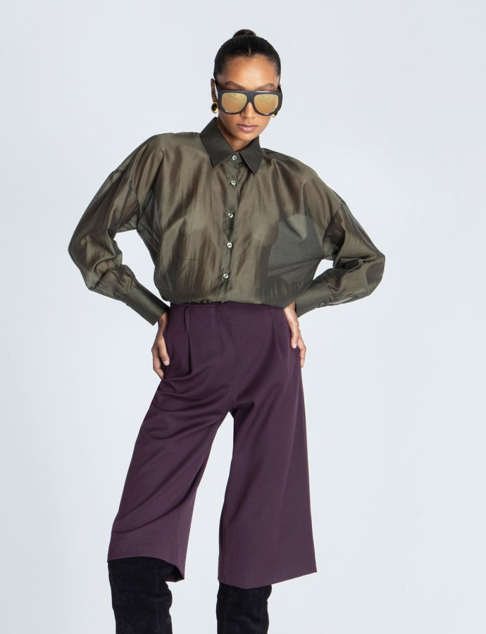 Vesper shirt dark khaki