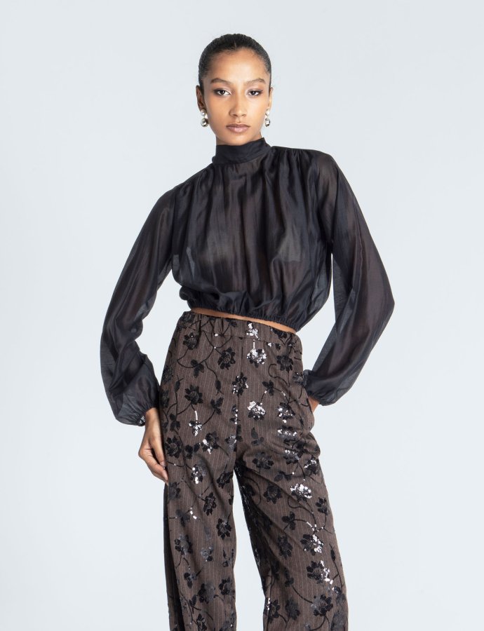 Vesper top black