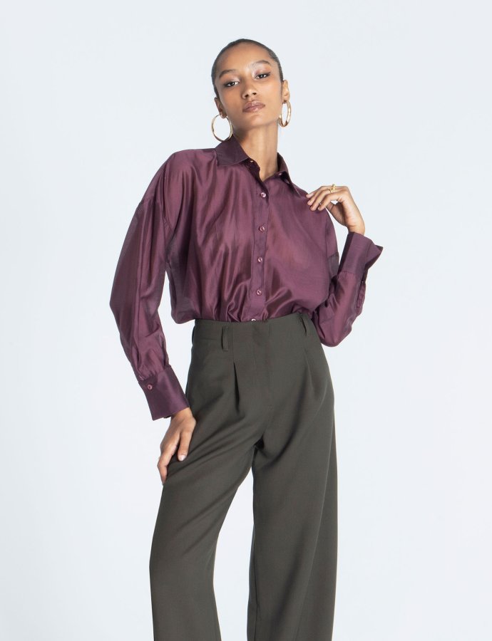Vesper shirt bordeaux