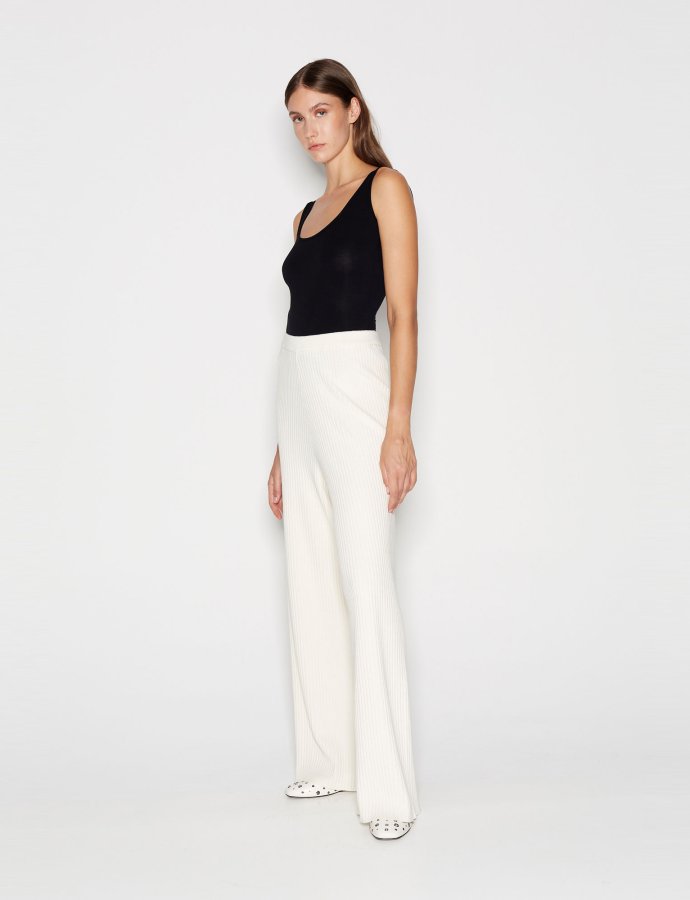 Taglines knitted trousers ecru