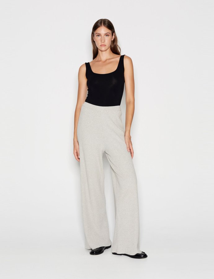 Taglines knitted trousers grey