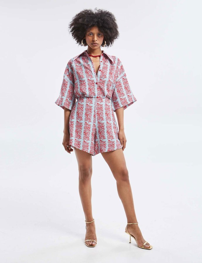 Frances floral shorts