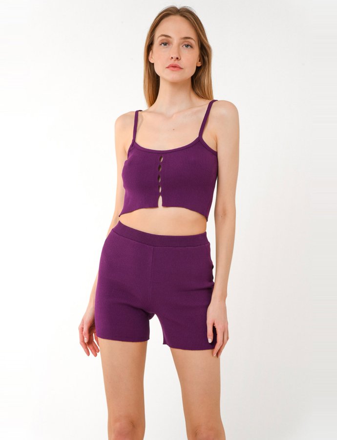 Olivia shorts purple
