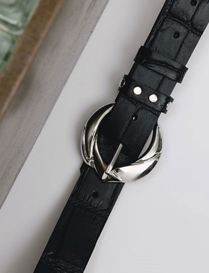 Wandering star belt black-nickel