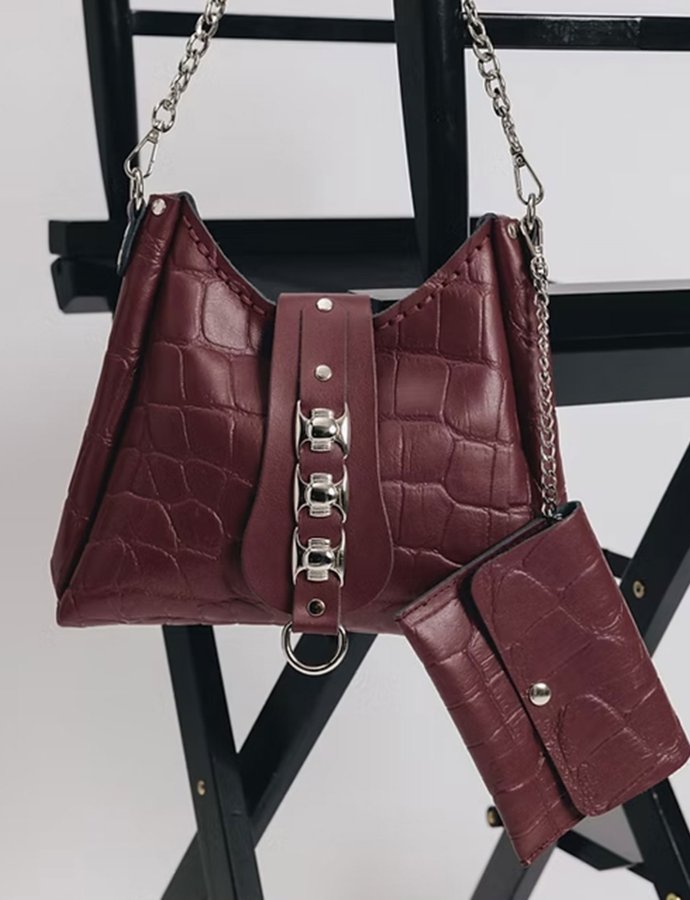 Emmalene bag cherry-nickel