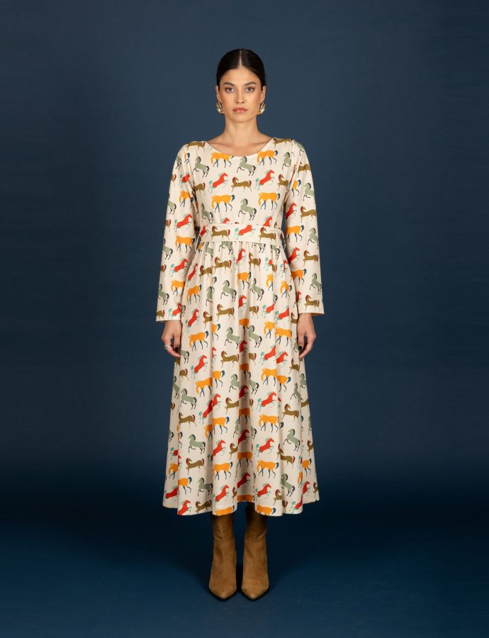 Clemence oversize dress off white
