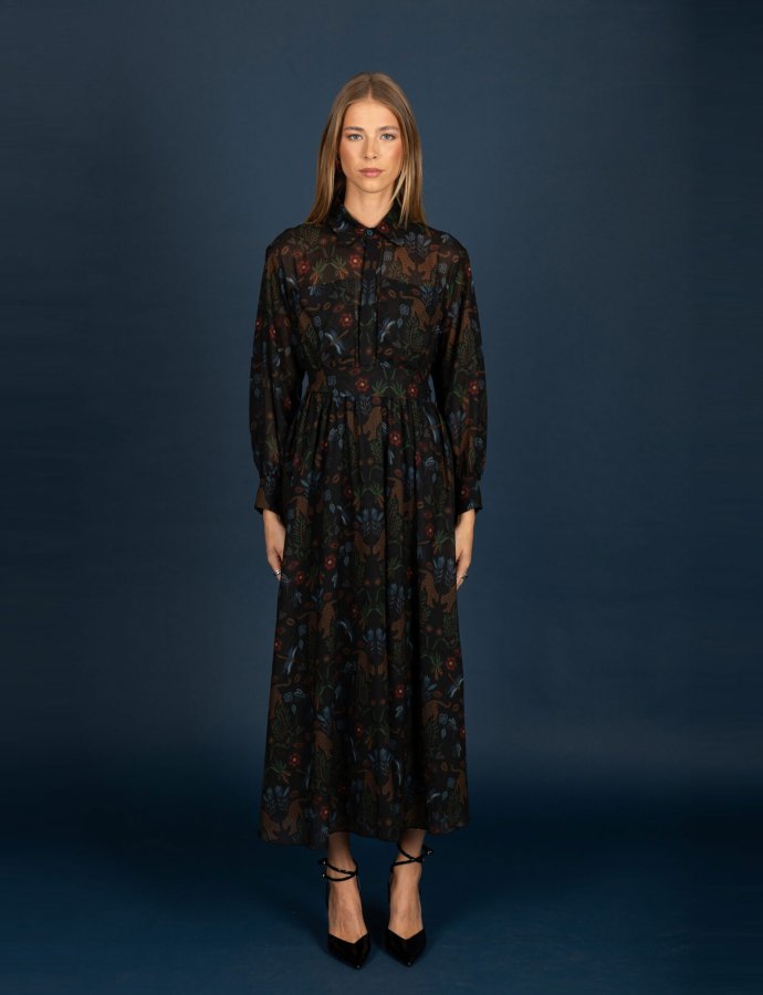 Ennui chiffon dress