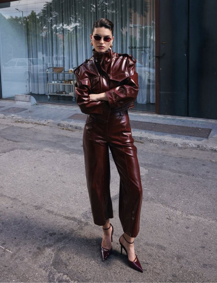Kylie jacket brown