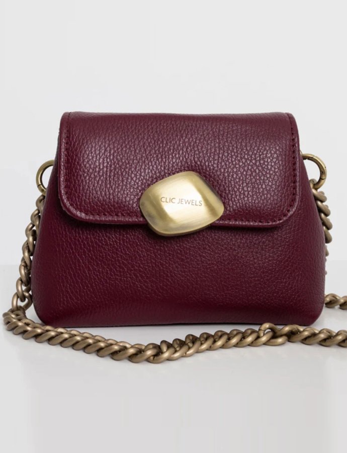 Maya mini bag Bordeaux dolaro