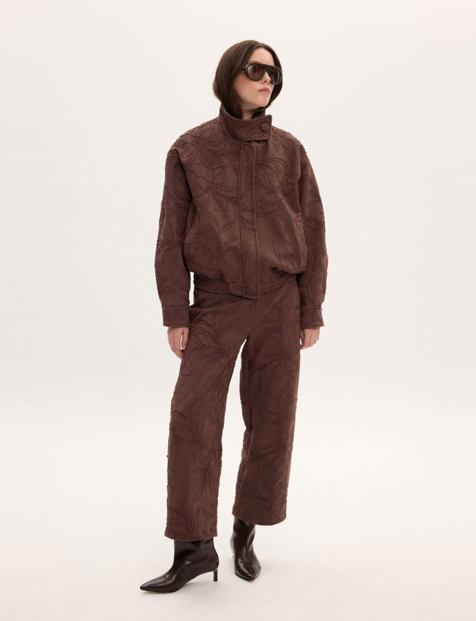 Amelia suede pants