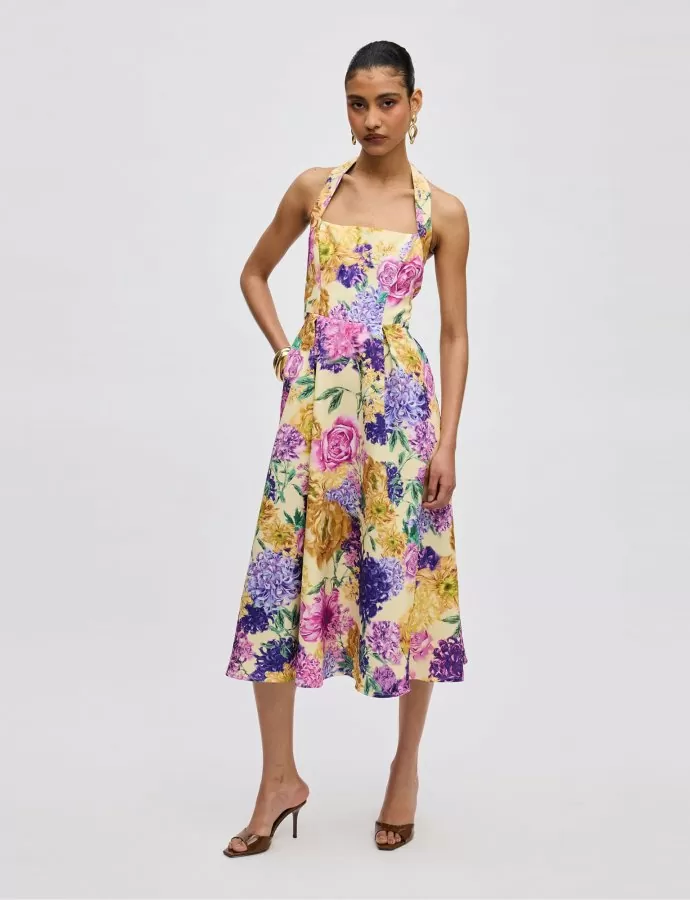 Camille midi dress