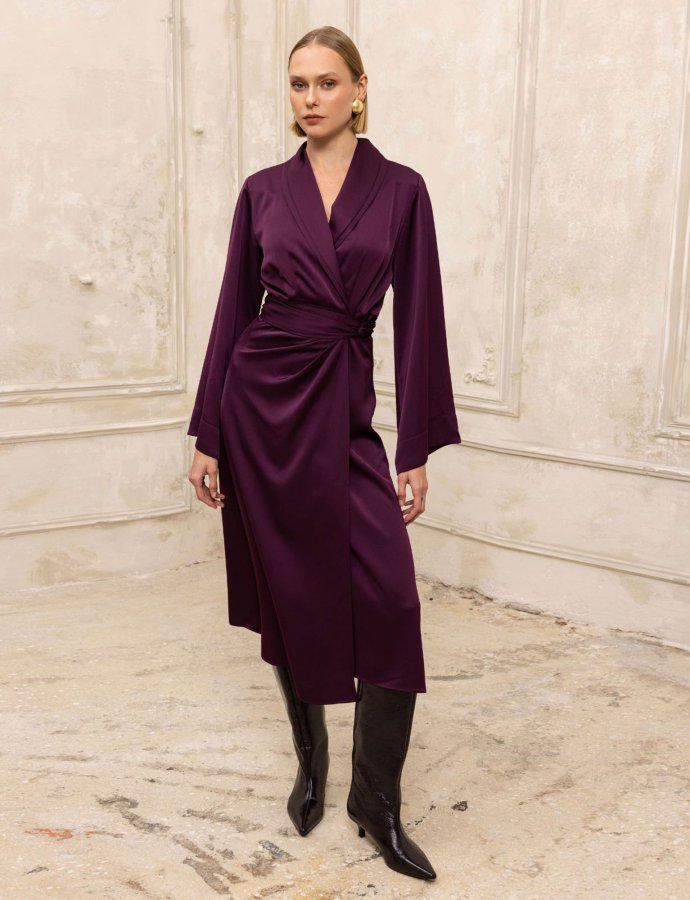 Lorenne dress purple