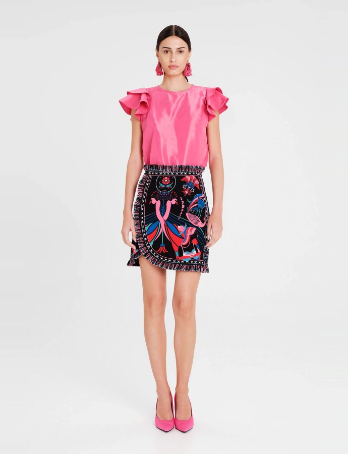 Cosmology mini skirt