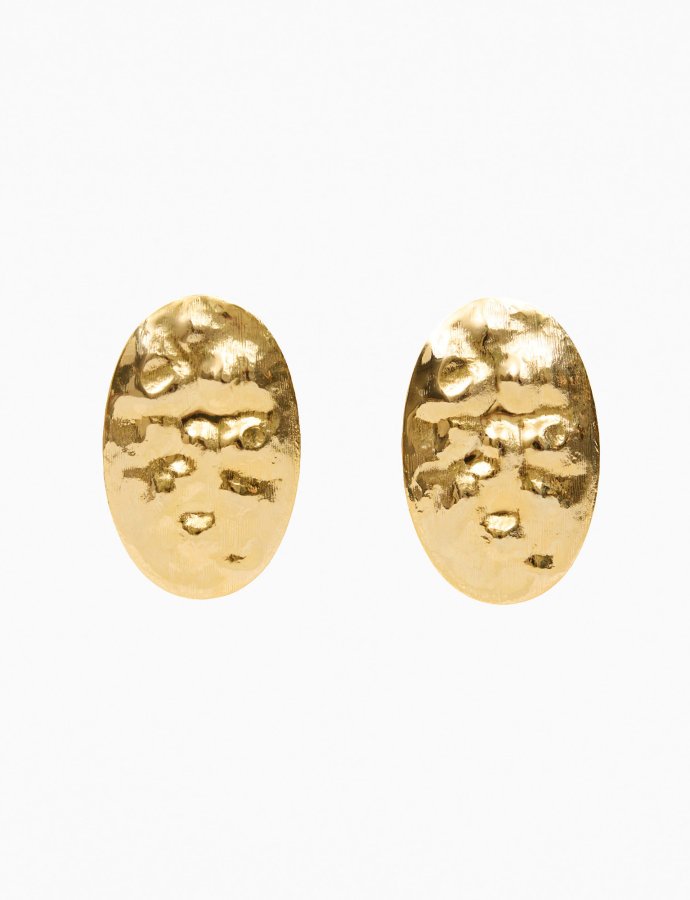 Daphne gold earrings