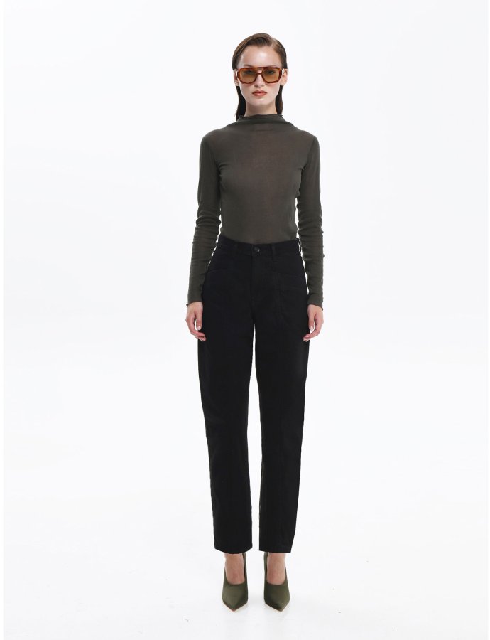 Chloe denim pants black