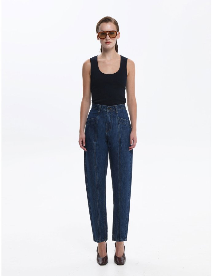 Chloe denim pants dark blue