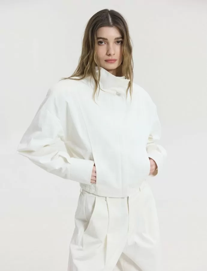 Devon jacket white