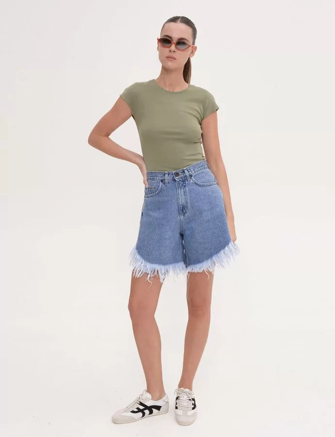 Domna shorts mid blue