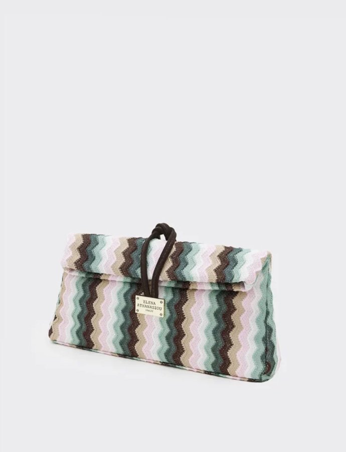 Downtown missoni lunch bag aqua