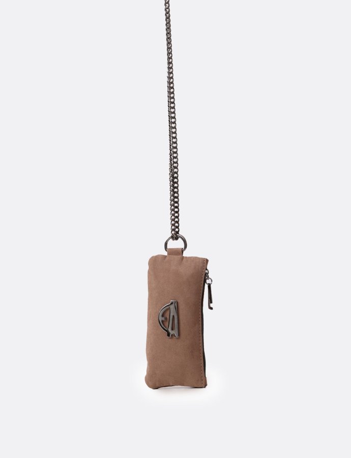 Chain phone wallet sand