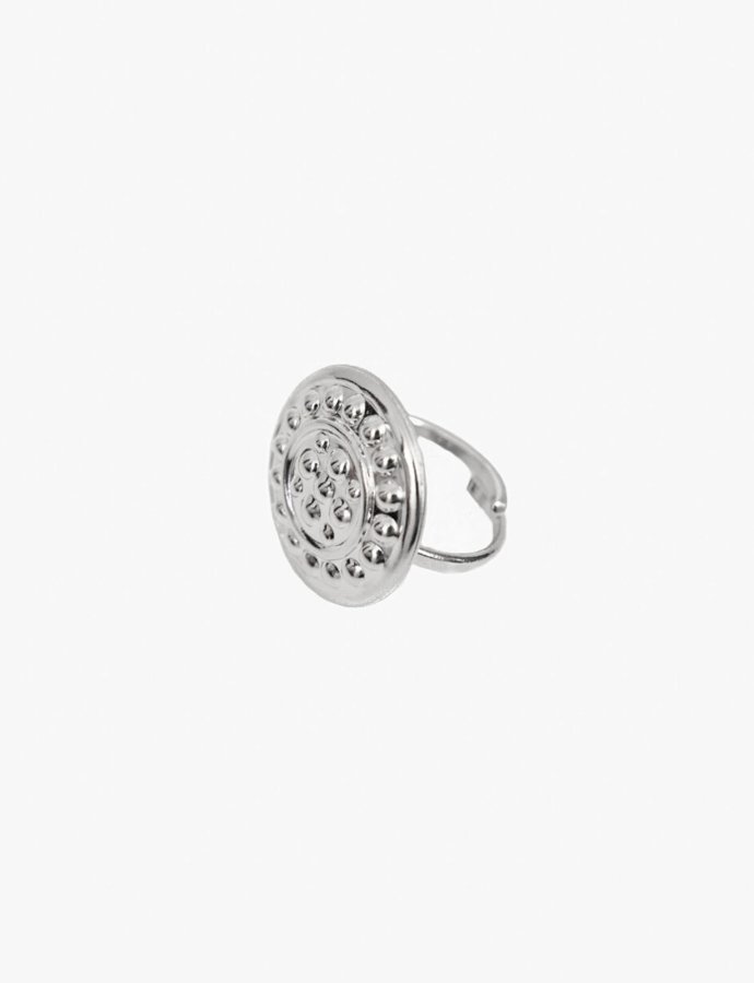 Helios silver ring