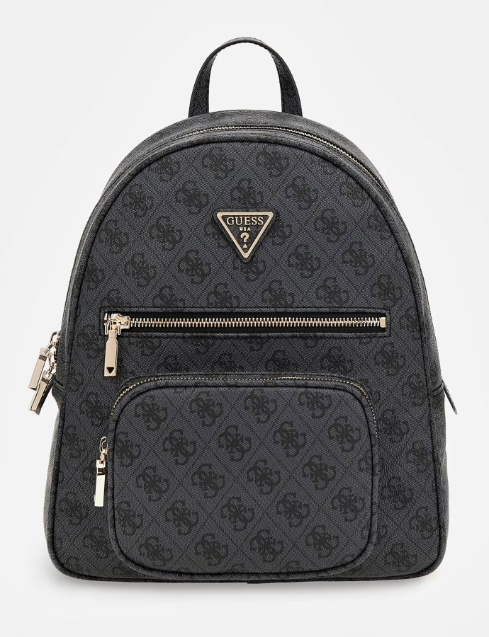 Eco elements backpack coal logo