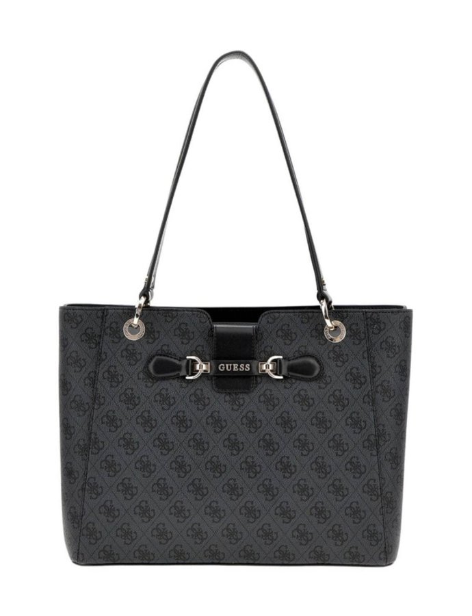 Nolana noel tote bag coal logo