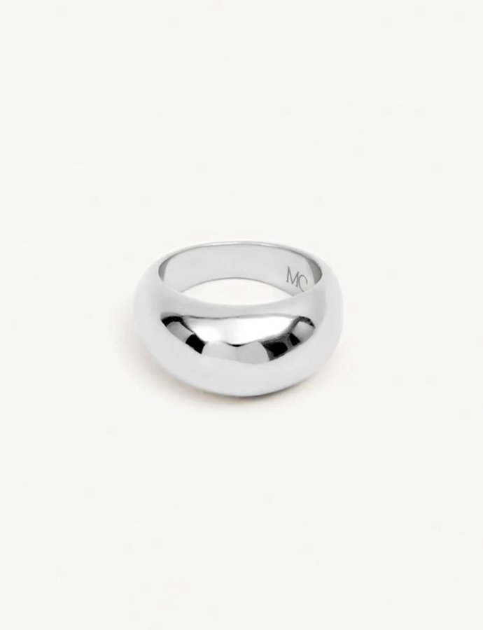 Icon silver ring