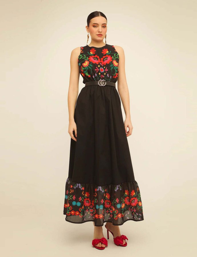 Karmen black dress