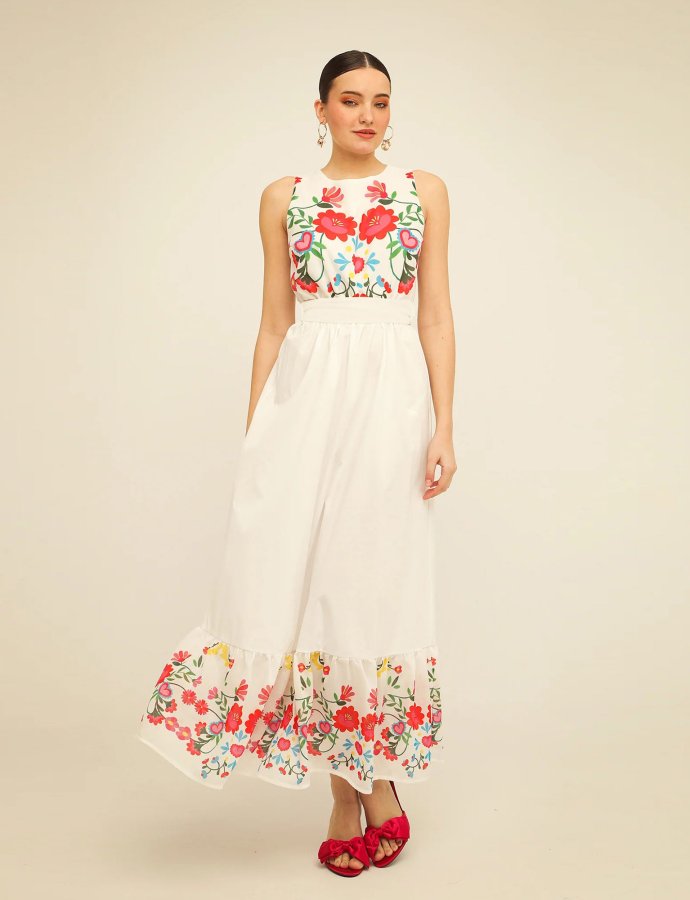 Karmen white dress
