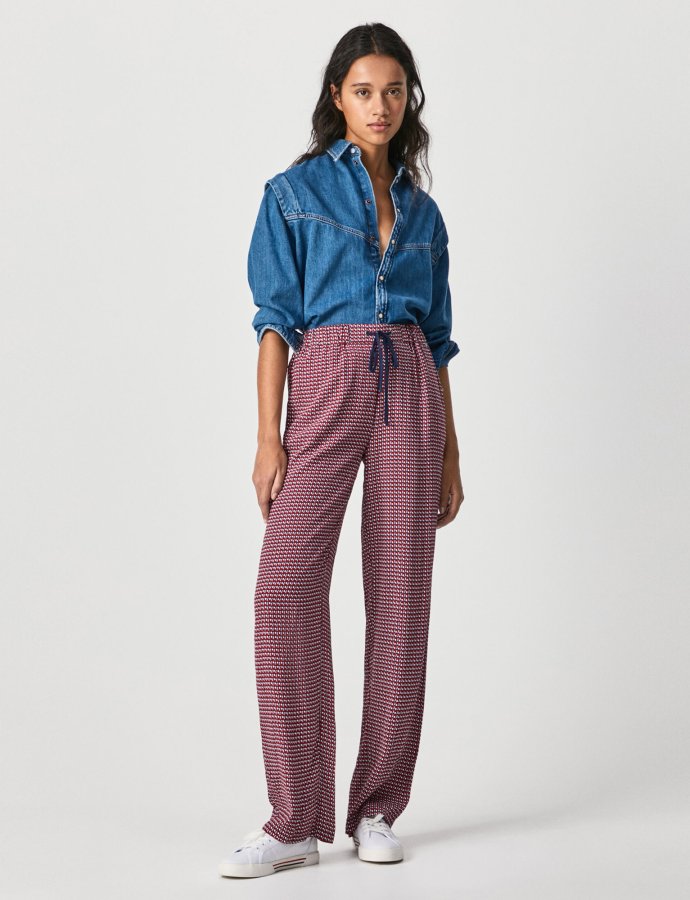 Lexy printed trousers