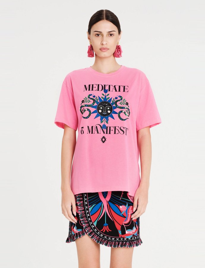 Manifestation t-shirt pink