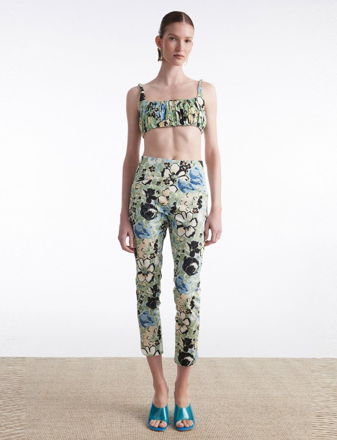 Alice trousers floral blue