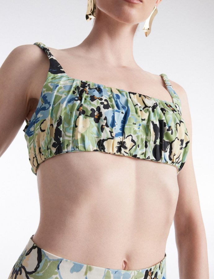 Alice top floral blue