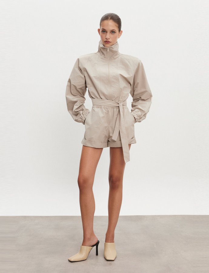 Paolo jumpsuit greige