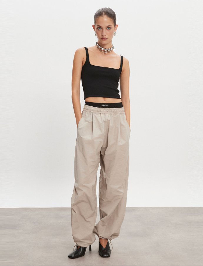 Paolo trackpants M/W greige