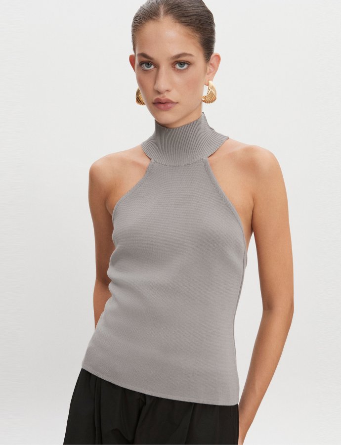 Heaven knitted top grey