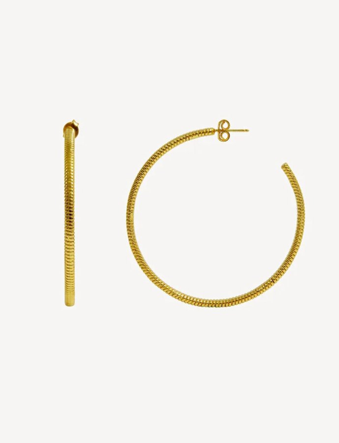 Nile gold earrings