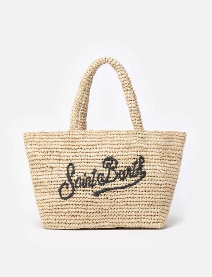 Raffia beach medium bag