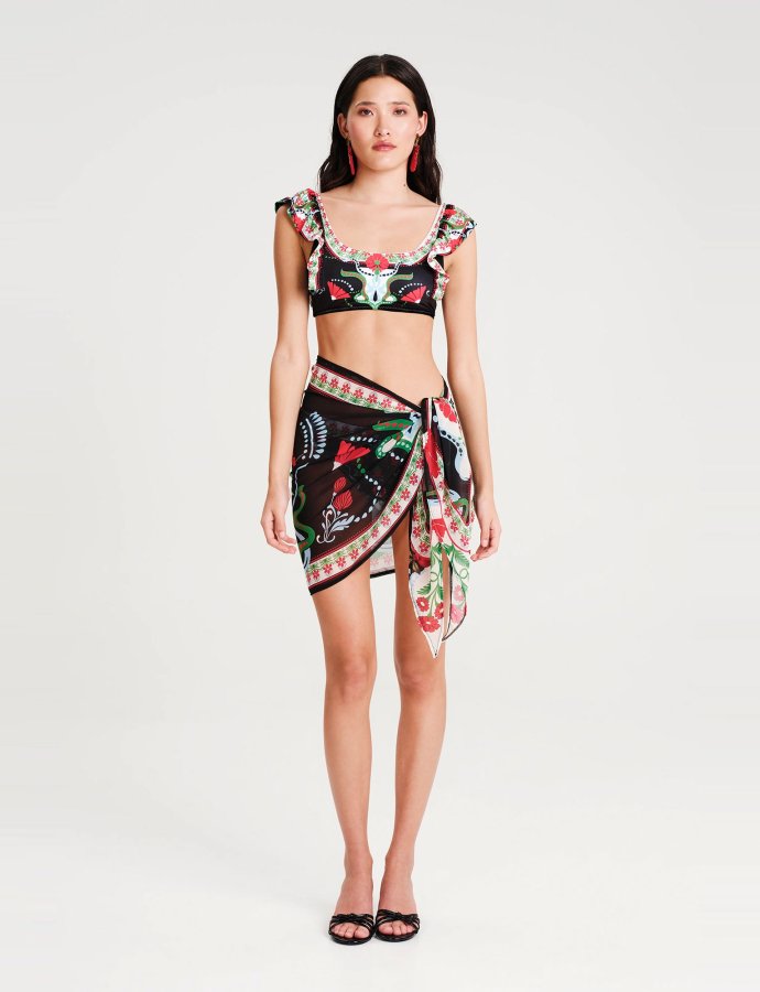 Pomegranate sarong