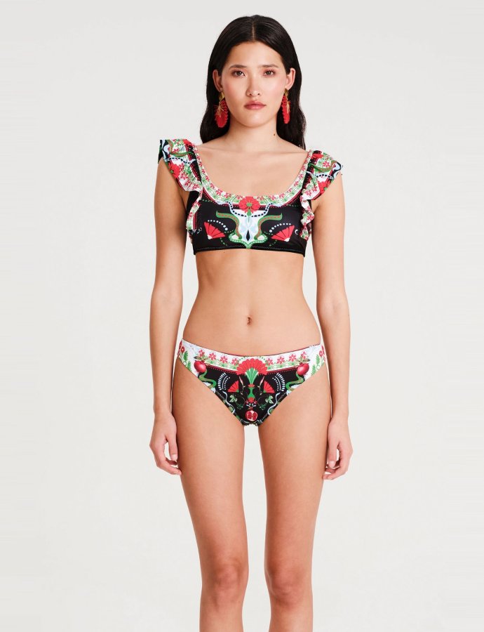 Pomegrante bikini