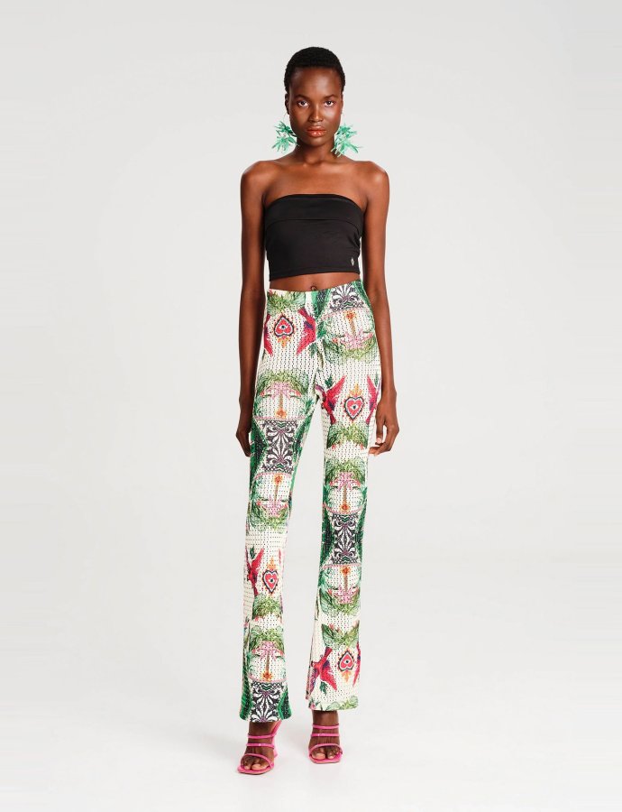 Oasis crochet pants